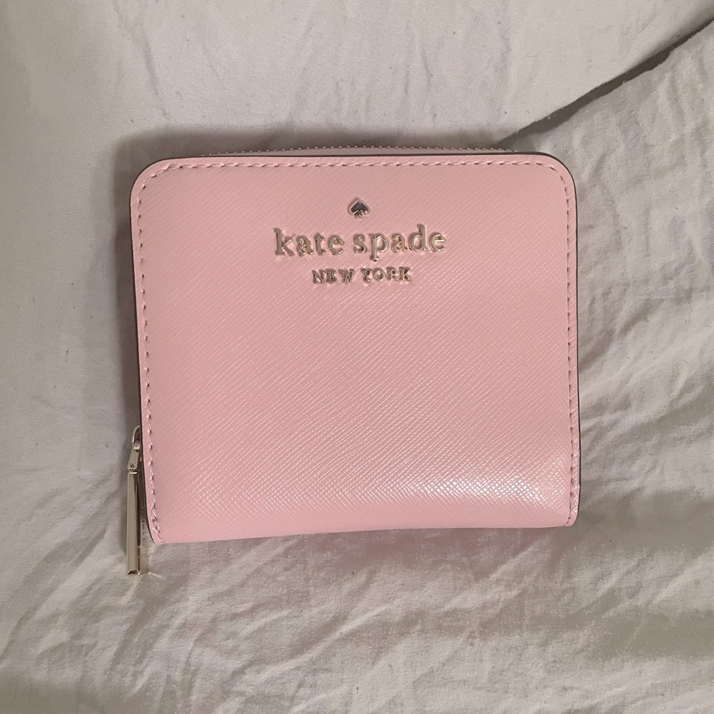 Kate Spade Pink Bifold Wallet NWT